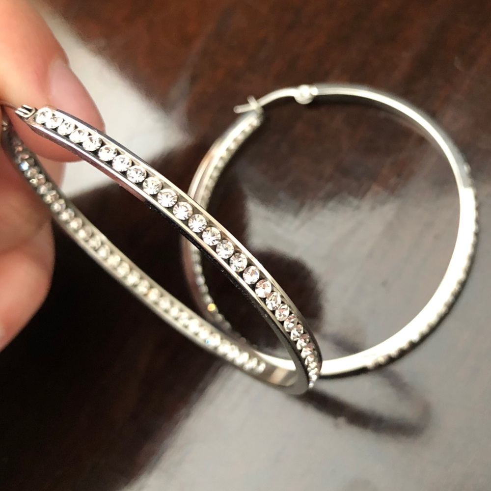 Stud Hoop Earrings